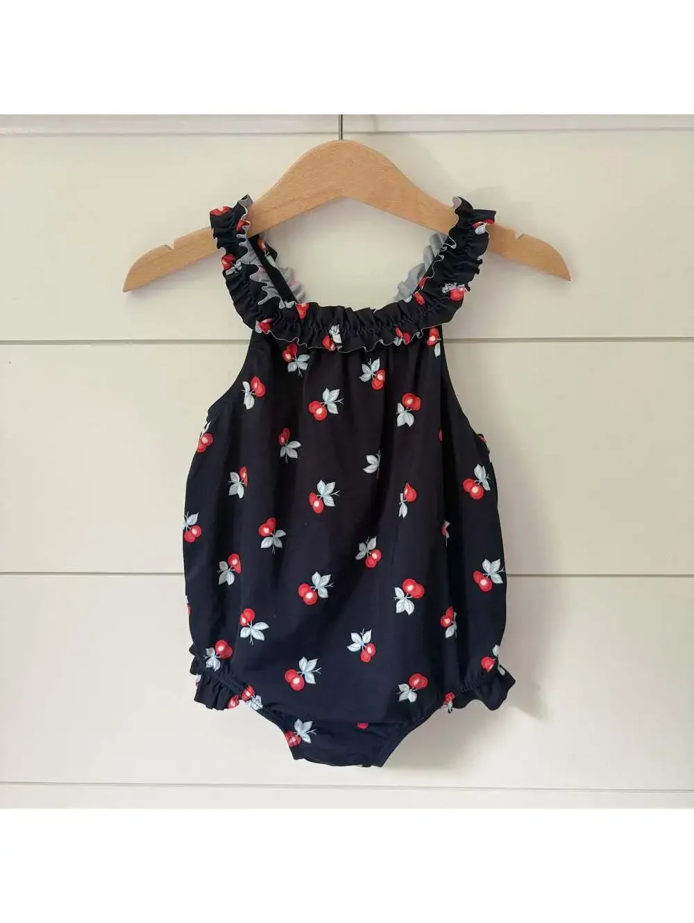 janie & jack cherry swimsuit - 18-24 months